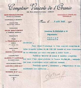 Oran Courriers pub 258